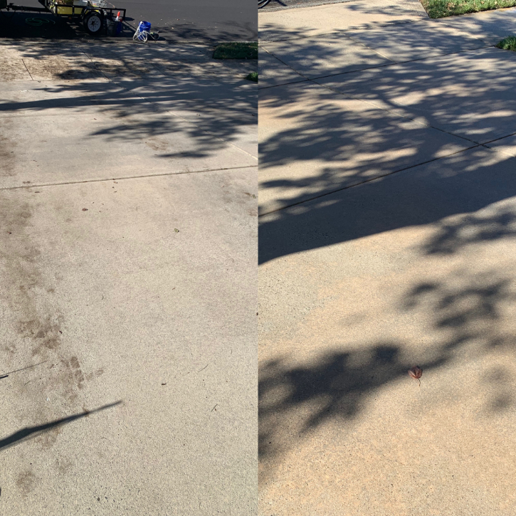 Driveway and Sidewalk Cleaning in Charlotte, NC